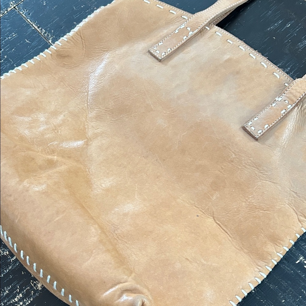 BED|STU Leather shoulder bag purse Tote - Picture 7 of 16
